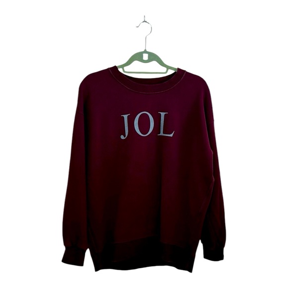 lululemon athletica Sweaters - Lululemon “JOL” Burgundy Sweater Size Medium